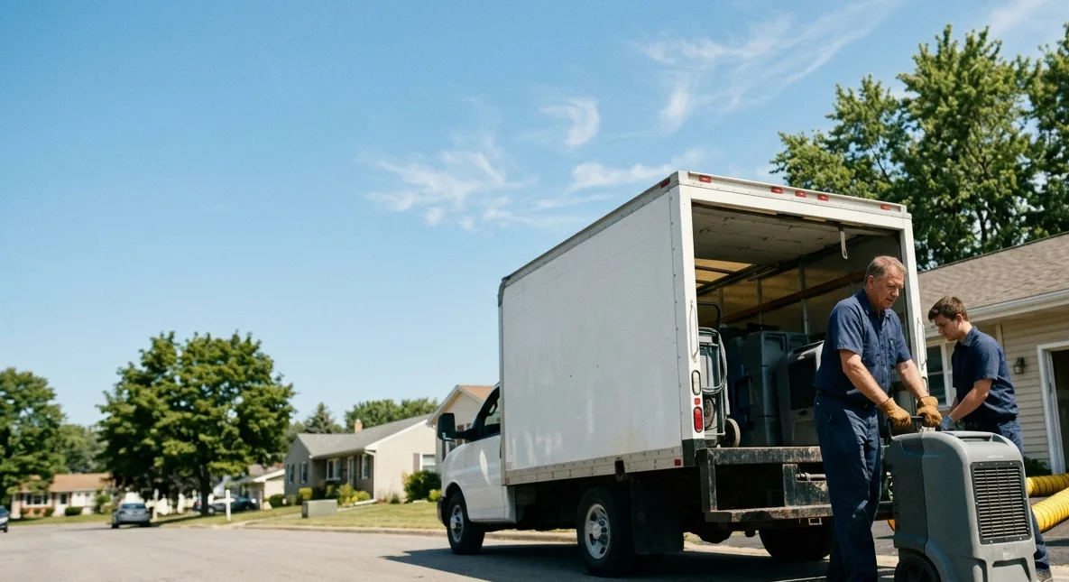 Water Damage Cleanup in Edwardsville, KS near me